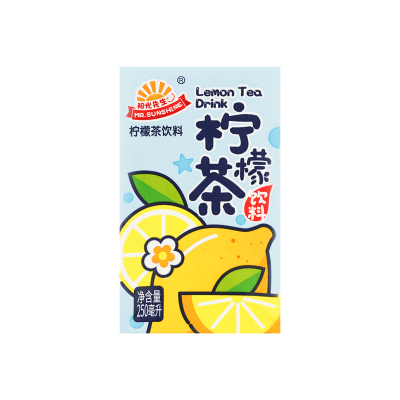 阳光先生 柠檬茶饮料 250ml*6盒