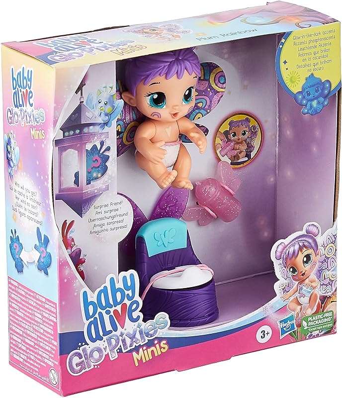 BABYALIVE GLO PIXIES Minis 儿童娃娃玩具