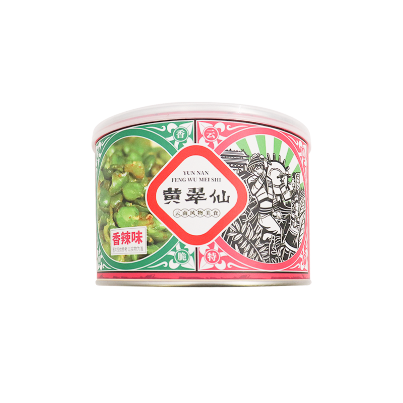 黄翠仙 翡翠绿蚕豆 香辣味 130g